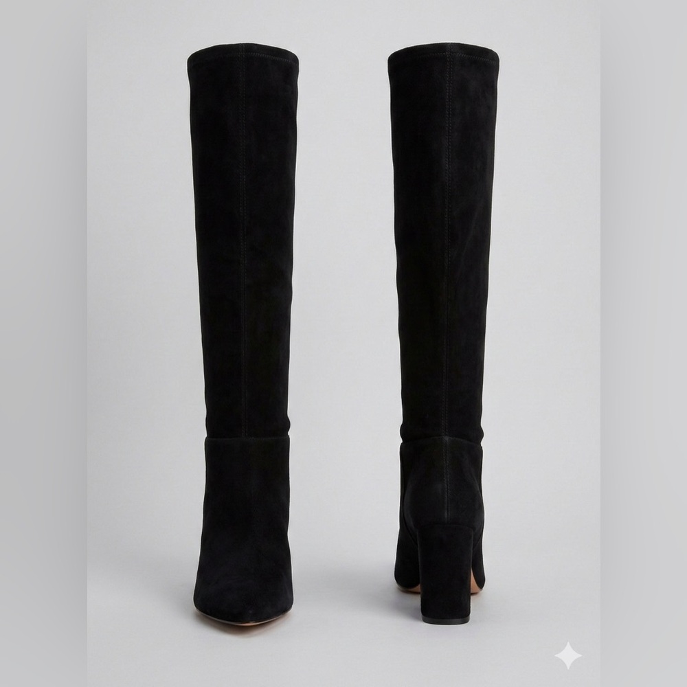 SCHUTZ Black Over the Knee Boots